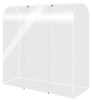 Obrázok produktu pre Omgoods – Priehľadný ochranný obal na oblečenie – štandardná veľkosť 150 × 50 × 150 cm