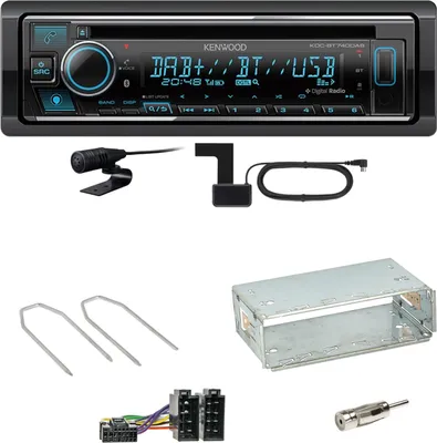 Produktbild von Kenwood KDC-BT740DAB Digitalradio Einbauset für Renault Kangoo KC Laguna 1 2