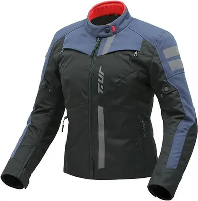 Produktbild von T.UR Tasmania Hydroscud Damen Schwarz Blau 2-Lagen Jacke Genehmigt größe XL