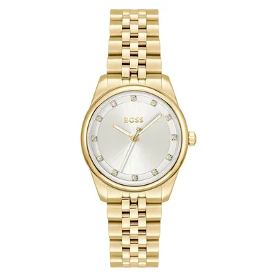 Produktbild von BOSS Uhr mit DREI-Zeiger-Quarzwerk für Damen Kollektion Graceful Precious mit Go