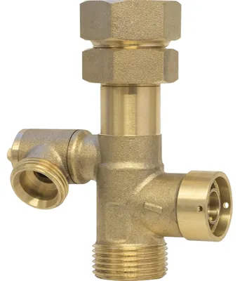 Obrázok produktu pre EDER SPIROTECH údržbová jednotka 1" vonkajší/vnútorný závit, pre expanznú nádobu, s otočným EH, 1 ks.
