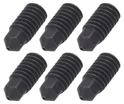 Produktbild von 6 Stück Düsenersatz, 0,2 mm, für 3D-Drucker Bambu Lab H2D, hitzebeständig, gehärteter Stahl, Extruderdüse