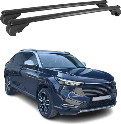 Produktbild von Dachträger für Honda HR-V 2020-2025 Gepäckträger Grundträger Alu Schwarz 2x