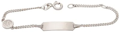 Produktbild von Miamar SAB22 Mädchen Armband Schutzengel Silber 14 cm