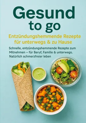 Produktbild von Gesund to go: Entzündungshemmende Rezepte für unterwegs & zu Hause