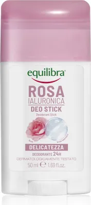 Obrázek produktu pro Equilibra Růžový Deodorant s Kyselinou Hyaluronovou - 50 ml