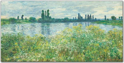 Produktbild von Coloray Bild aus Acryl 140 cm x 70 cm - Dekoration Wohnzimmer Wanddekoration Gehärtetes Acryl Küche Bild auf Acrylglas - Seine Vetheuil Monet