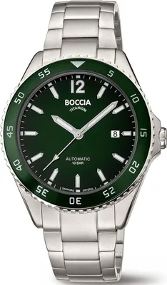 Produktbild von Boccia Automatikuhren für Herren in unifarben DJ-0042924