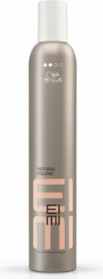 A product shot of a hair mousse can.