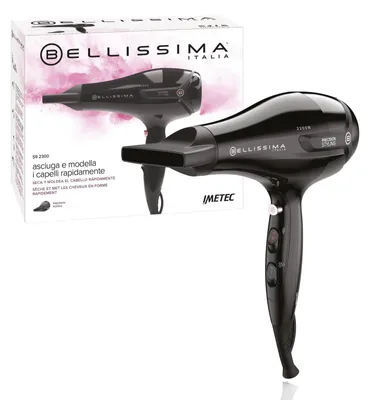 Image de S9 2300 : Sèche-cheveux rapide pour un coiffage facile. 2200W avec buse de coiffage et concentrateur