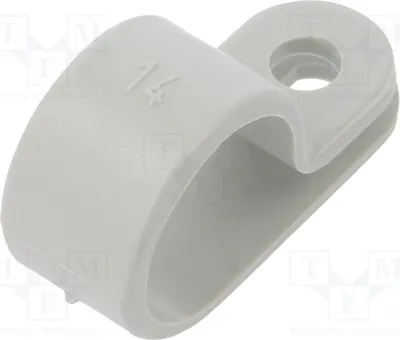 Immagine prodotto di 10 fascette stringitubo: diametro del corpo 14 mm, per il fissaggio di tubi. Larghezza: 10 mm. 255 14 LGR, tubo