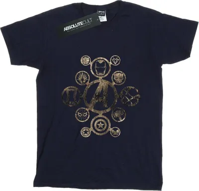 Produktbild von Marvel - "Avengers Infinity War" T-Shirt für Damen BI10841 (XL) (Marineblau)