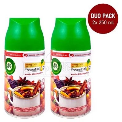 Produktbild von Air Wick Freshmatic Zauberhafter Winterpunch Duo-Pack, 2x 250 ml
