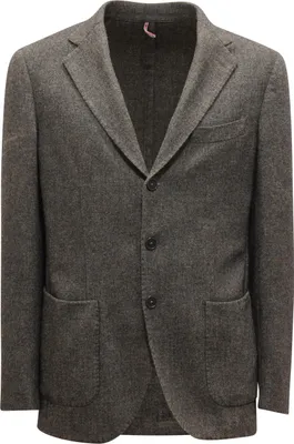 Zdjęcie produktu dla L9589 Santaniello Man Wool Blend Jacket Drop 7