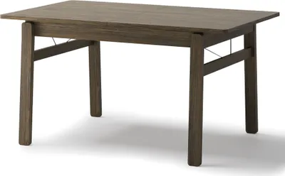 Image de Selsey Plot - Table de salle à manger à rallonges en chêne foncé 149-269x85 cm