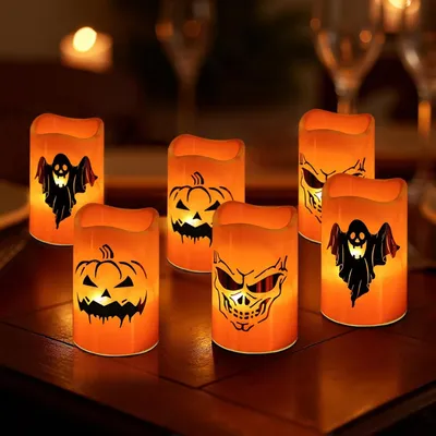 Produktbild von Kerzen für Halloween ohne Flamme
