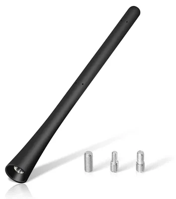 Universelle Autoantenne AM/FM, 18 cm, mit Adaptern M4/M5/M6