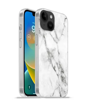 Produktbild von MuchoWow® Handyhülle Schutzhülle Hülle für Apple iPhone 14 - Softcase Marmor - Luxus - Weiß Silikon Softcase Handy Hülle - Mobiltelefonhülle