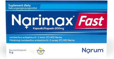 Produktbild von Narine probiotisch Fast-metabolisches Gemüse 200 mg 30 Kapseln Narine