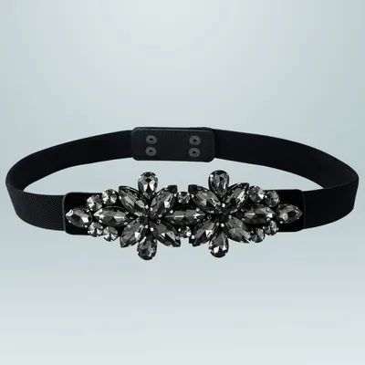 Immagine prodotto di Cintura Nera DI-12637 per Donna - Eleganza e Stile KP12637