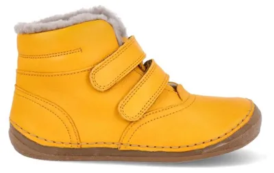 Produktbild von Froddo G2110113-7 Kinder-Winterschuhe in Gelb – Leder