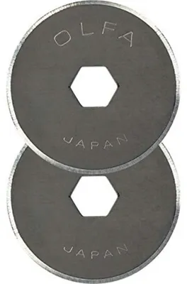 Rollschneider-Ersatzklingen 18 mm, Edelstahl, 2 Stück