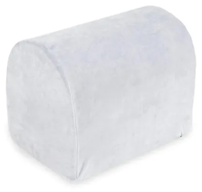 Image de Butte de jeu Velvet en mousse souple, gris clair