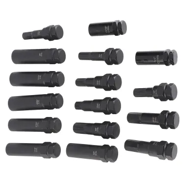 Image de Ecrou de roue bloquant, outil de retrait de la clé de blocage de roue, outil de retrait de roue, écrou de roue bloquant de voiture, outil de retrait de l'écrou de roue bloquant