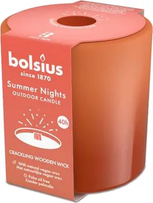 Zdjęcie produktu dla Bolsius Summer Nights Glas terracotta