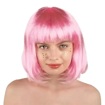 Immagine prodotto di Parrucca Cleopatra rosa chiaro - PartyDeco