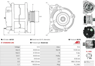 Obrázok produktu pre Lichtmaschine Bora Golf Iv Passat Audi