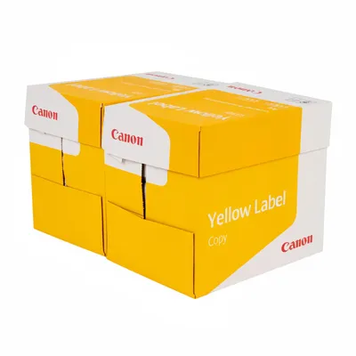 Obrázok produktu pre Canon – Yellow Label Copy – 5 000 listov – kopírovací papier, papier do tlačiarne – A4 – 80 g/m² – PEFC – hrúbka 102 µm – biela farba 150