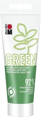Immagine prodotto di Marabu 14500050062 Marabu Green Vernice alchidica all'acqua, verde chiaro