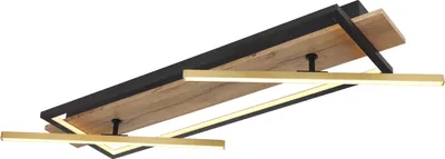 Produktbild von Globo Lighting Deckenleuchte Metall schwarz matt, LED