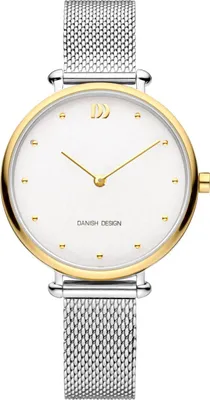 Produktbild von Danish Design Damen Analog Quarz Uhr mit Edelstahl Armband IV65Q1229