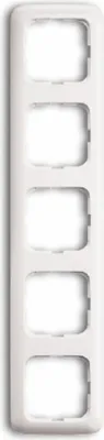 Productafbeelding van Busch-Jaeger inbouwframe, 5-voudig, Reflex SI, alpinweiß, 1 stuk.