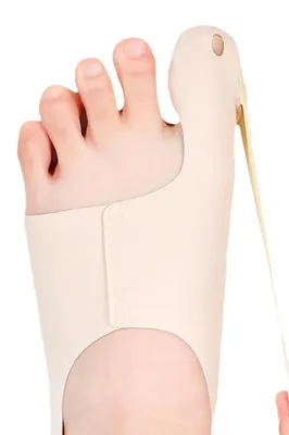 Produktbild von Hallux Valgus Korrektur Schienen M, Ergonomisch, Hautfarbe, Unterstützung für den täglichen Gebrauch