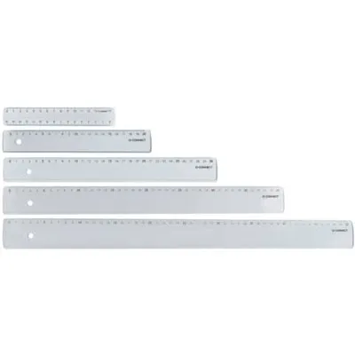 Produktbild von Q-CONNECT - Q-CONNECT meetlat, plastic, in etui, 50 cm