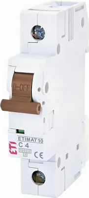 Obrázok produktu pre Istič ETI C4/1 10kA ETIMAT COLOUR