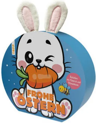 Produktbild von Bastelbox Ostern. Mit Anleitungen, Bastelmaterial und Mitmachbuch