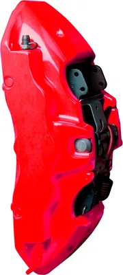 Produktbild von Foliatec Bremssattel Lack-Set - NEON Rot - 4 Komponenten