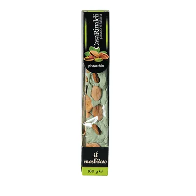 Produktbild von Casa Rinaldi Soft Nougat mit Pistazie italienische Spezialität 100g