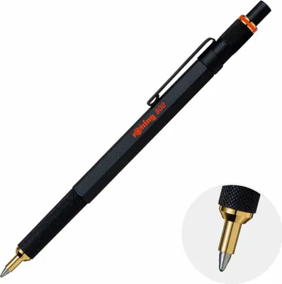 Immagine prodotto di rotring retrattile biros 800 nero