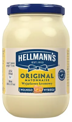 Zdjęcie produktu dla Hellmann's Original Majonez 210 ml