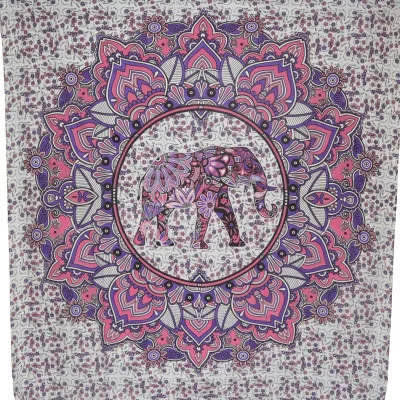 Produktbild von Orientalhaus Mandala Baumwolle Tagesdecke XXL Ethno Batik