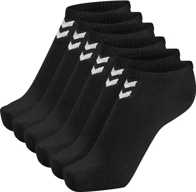 Produktbild von 6er Pack hummel hmlCHEVRON Sneakersocken Unisex black 46-48