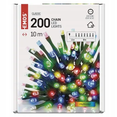 Zdjęcie produktu dla Lampki choinkowe cherry 10M 200 LED wielokolorowy