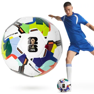 Produktbild von FIFA World Cup 2026 Fußball, weiß, Größe 5, offizielles Lizenzprodukt