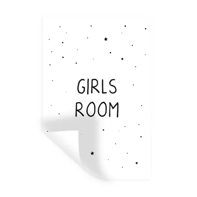 Produktbild von MuchoWow® Wandtattoo Wandsticker Wandaufkleber Zitate - Mädchenzimmer - Mädchen - Kind - Sprichwörter 60x90 cm Selbstklebend und Repositionierbar - Sticker - Dekorfolie