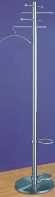 Produktbild von Kerkmann Kleiderständer Arte 30687181 silber Metall 8 Haken 41,0 x 180,0 cm, 1 St.